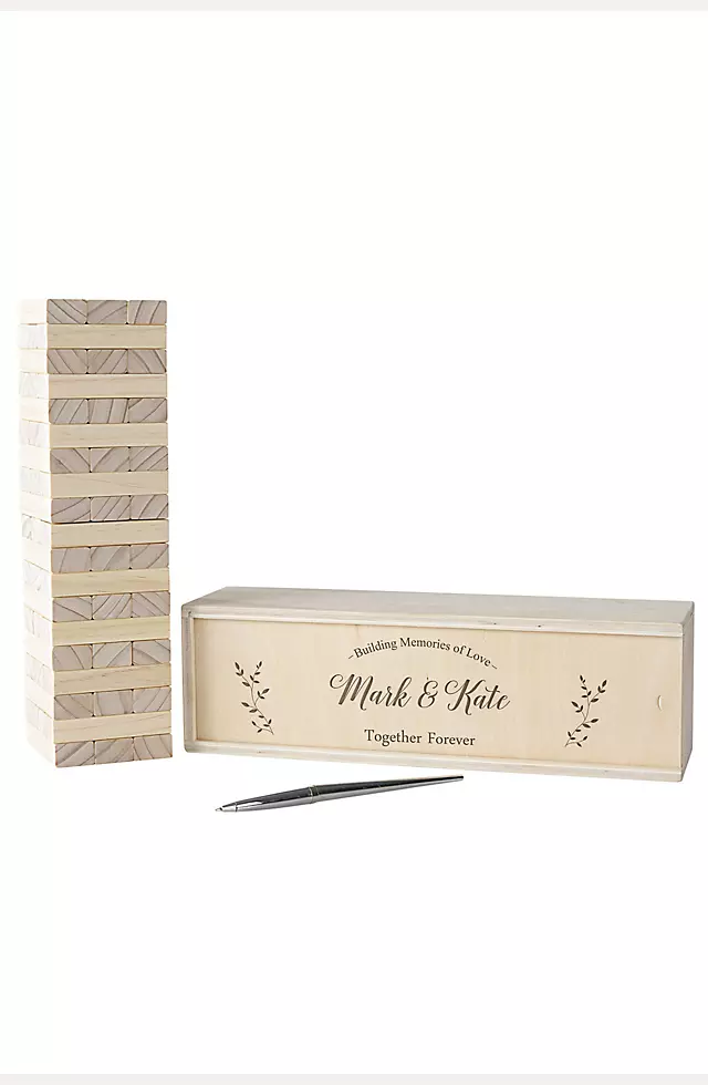 Personalized Building Block Wedding Guestbook Image 6