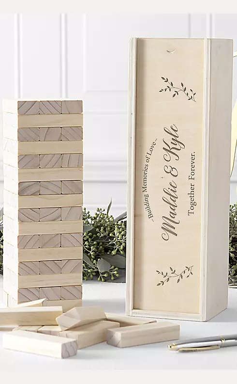 Personalized Building Block Wedding Guestbook Image 1