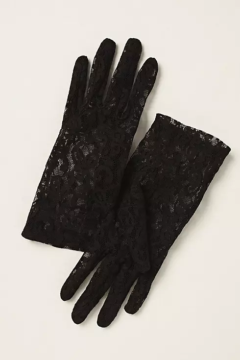 Lace Wrist-Length Gloves Image 1