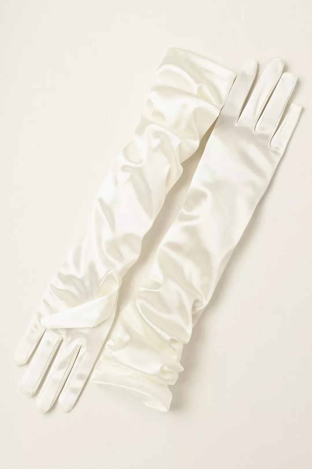 Satin Elbow-Length Gloves Image