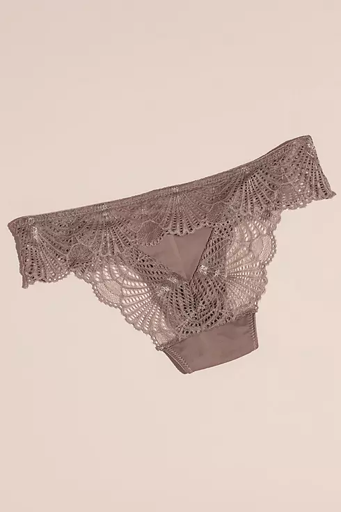Crochet Lace and Satin Bikini Brief Set of Three Image 3