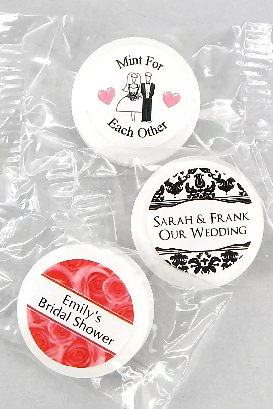 Personalized Classic Wedding Life Savers Mints Image