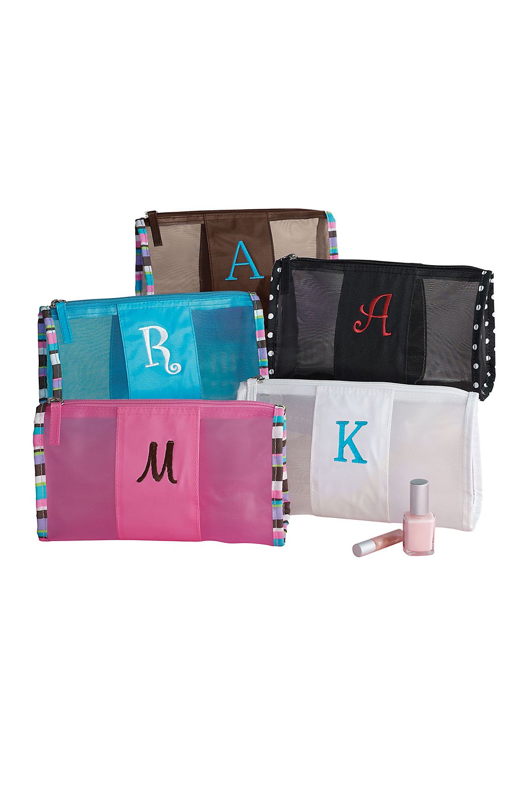 DB Exclusive Personalized Mesh Cosmetic Bag Image 4