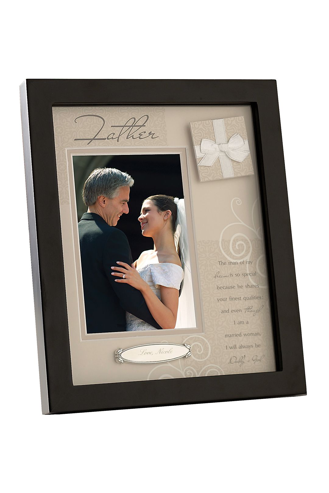 Personalized Father's Shadow Box Frame Image 2