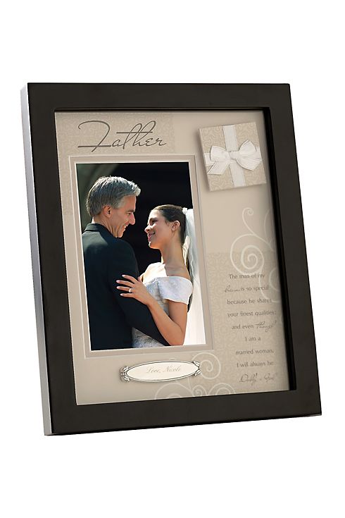 Personalized Father's Shadow Box Frame Image