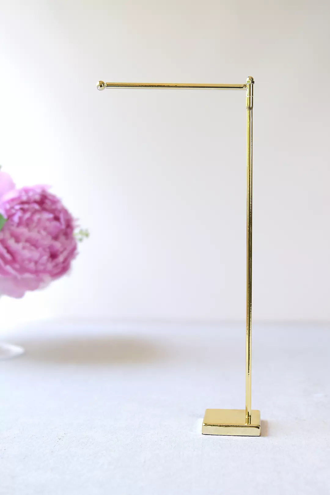 Gold-Tone Table Number Stand Image