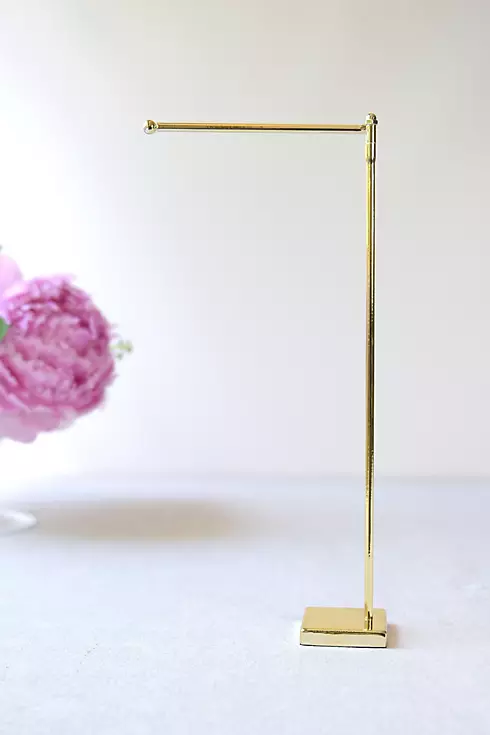 Gold-Tone Table Number Stand Image 1