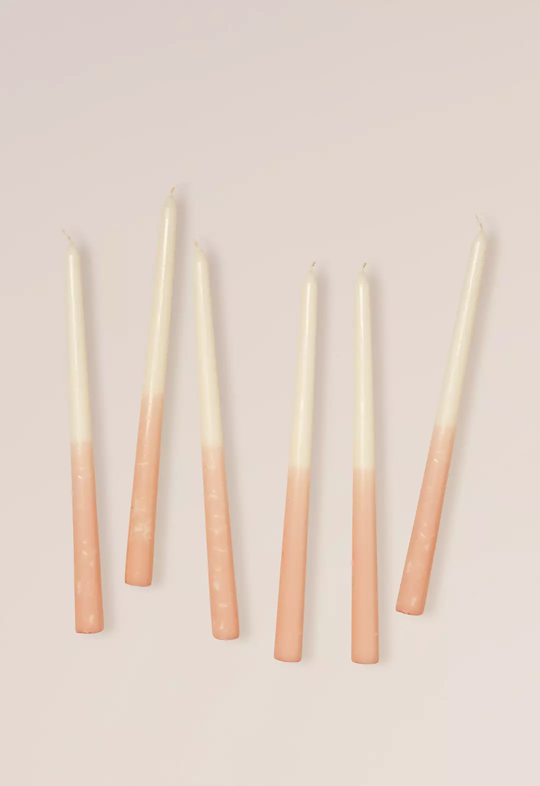 Blush Ombre Taper Candle Set Image