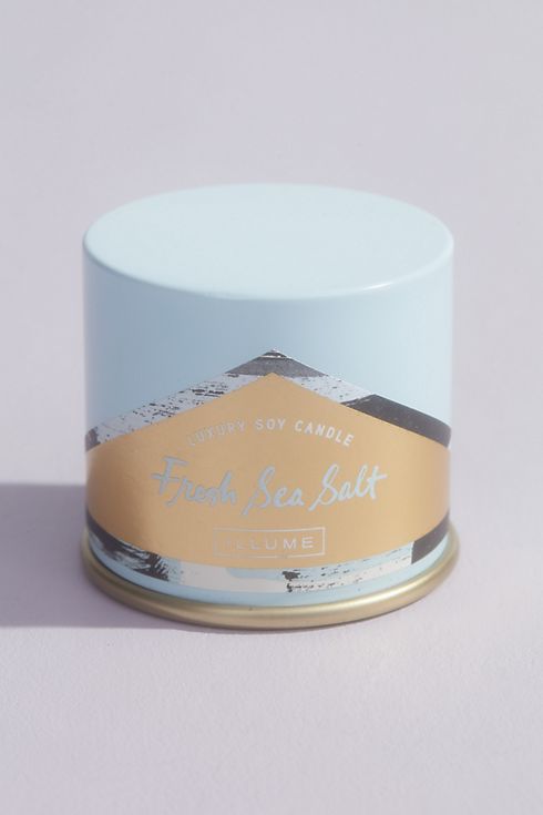 Illume Fresh Sea Salt Demi Vanity Tin Candle Image