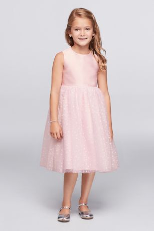 Snowflake Girls White Tulle Dress