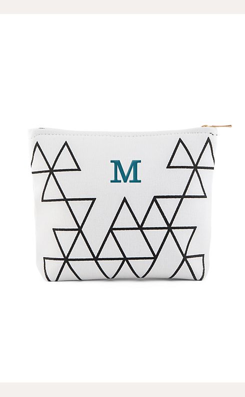 Personalized Geo Prism Small Makeup Bag