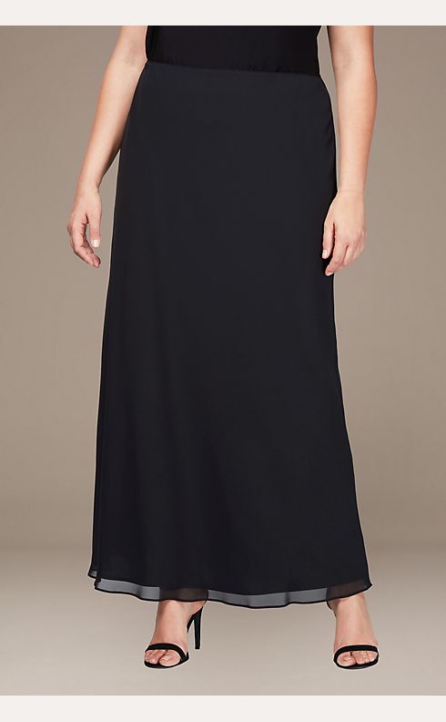 Size A-Line Chiffon Skirt | Bridal