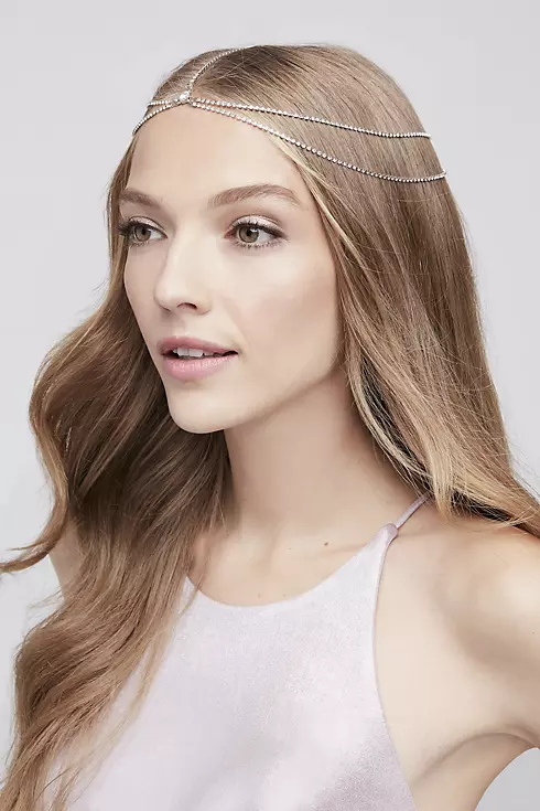 Layered Crystal Goddess Headband Image 4