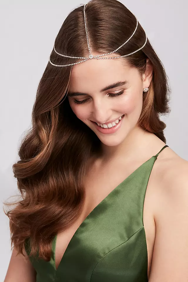 Layered Crystal Goddess Headband Image