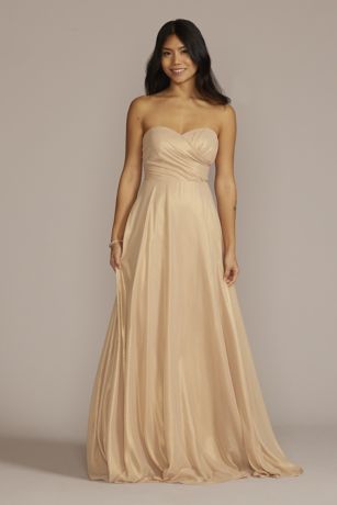 Strapless Bridesmaid Dresses David s Bridal