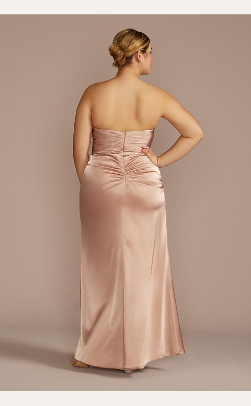 Charmeuse Bridesmaid Dress with Removable Straps David's Bridal