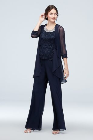 mother of the bride tuxedo pantsuit