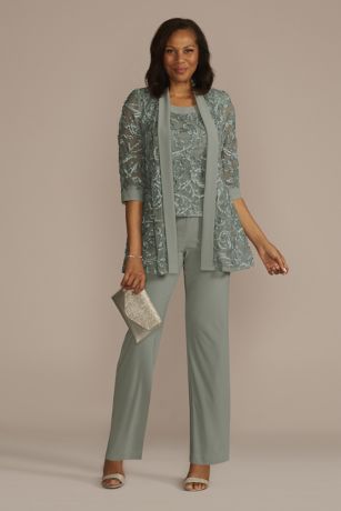 Dillards grandmother of the bride pant suits sale