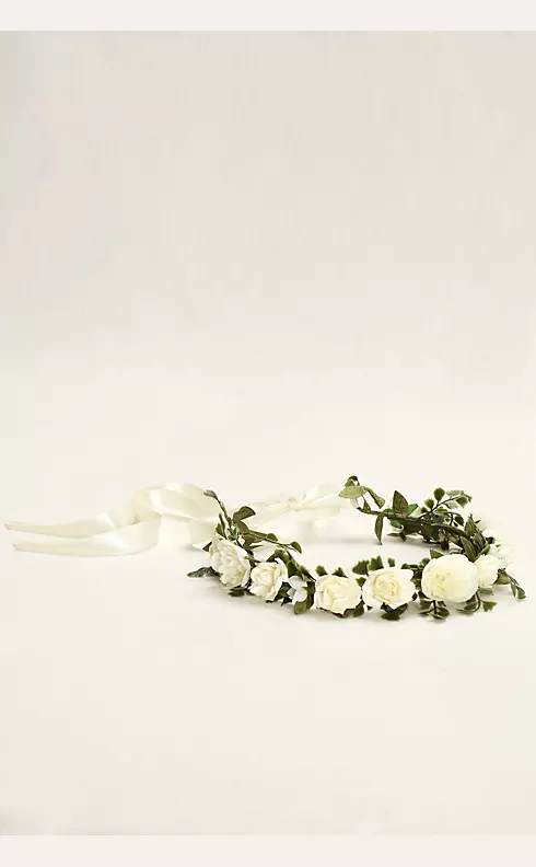 Flowers and Greenery Wreath Image 1