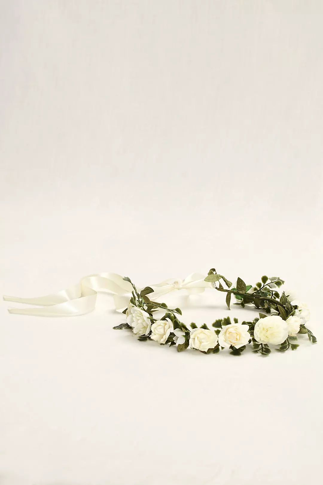 Flowers and Greenery Wreath Image