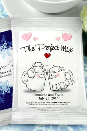 Personalized Hot Cocoa Packet Favors