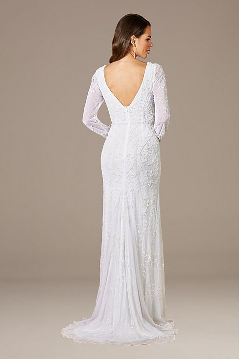 Lara Gigi Romantic Long Sleeve Wedding Dress Image 2