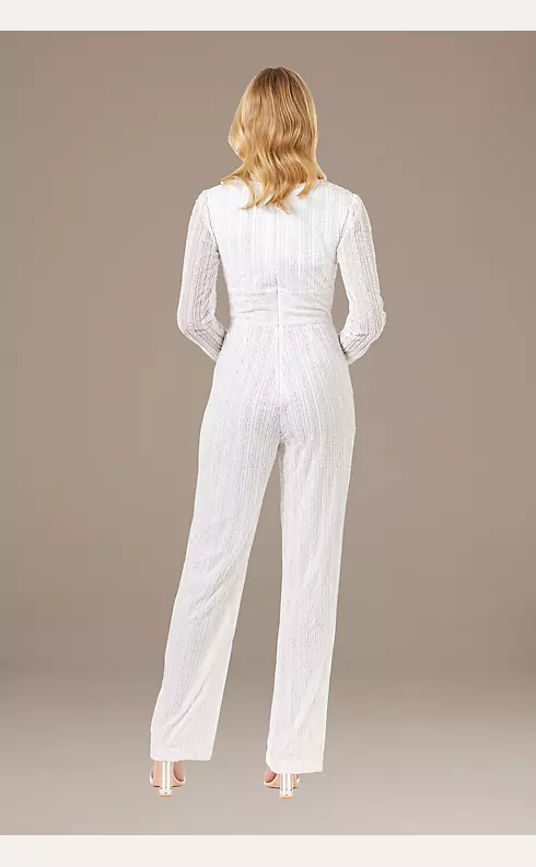 Lara Heli Beaded Long Sleeve Jumpsuit with Pockets Image 2