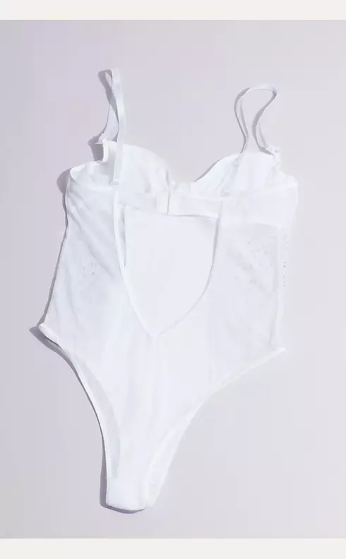 H&M Rhinestone-embellished Bodysuit