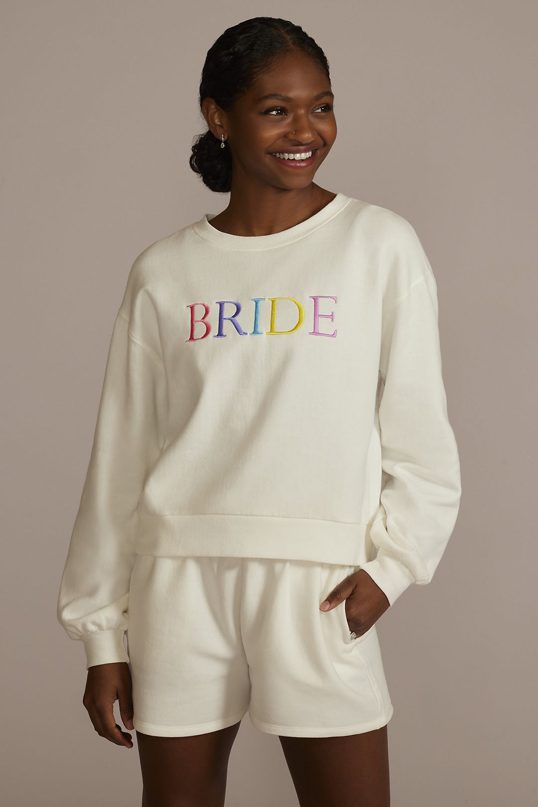 Full-Zip Monogrammed Hoodie - Personalized Brides