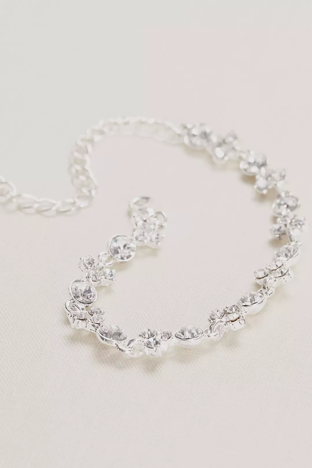 Clustered Crystal Bracelet Image 2