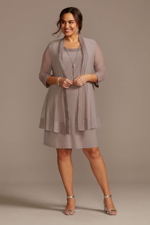 a line plus size cocktail dress