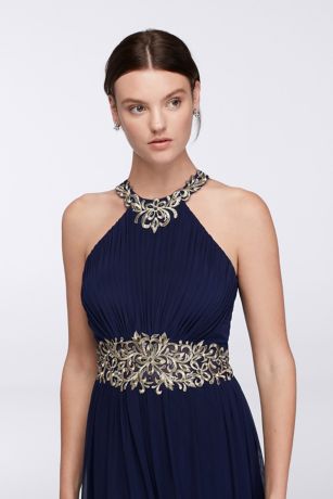 halter style neckline