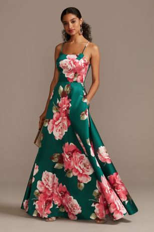 davids bridal flower dress