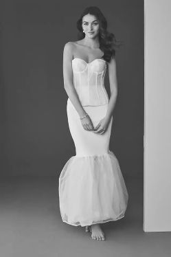 woman in trumpet shapewear