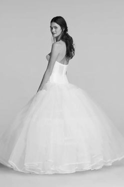 woman in extreme ball gown shapewear