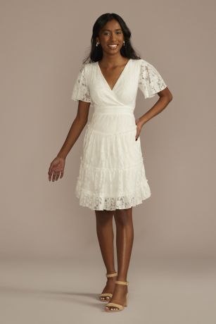Graduation Dresses in White, Colors - High School, College | David's Bridal