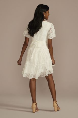 Tiered Lace Dress