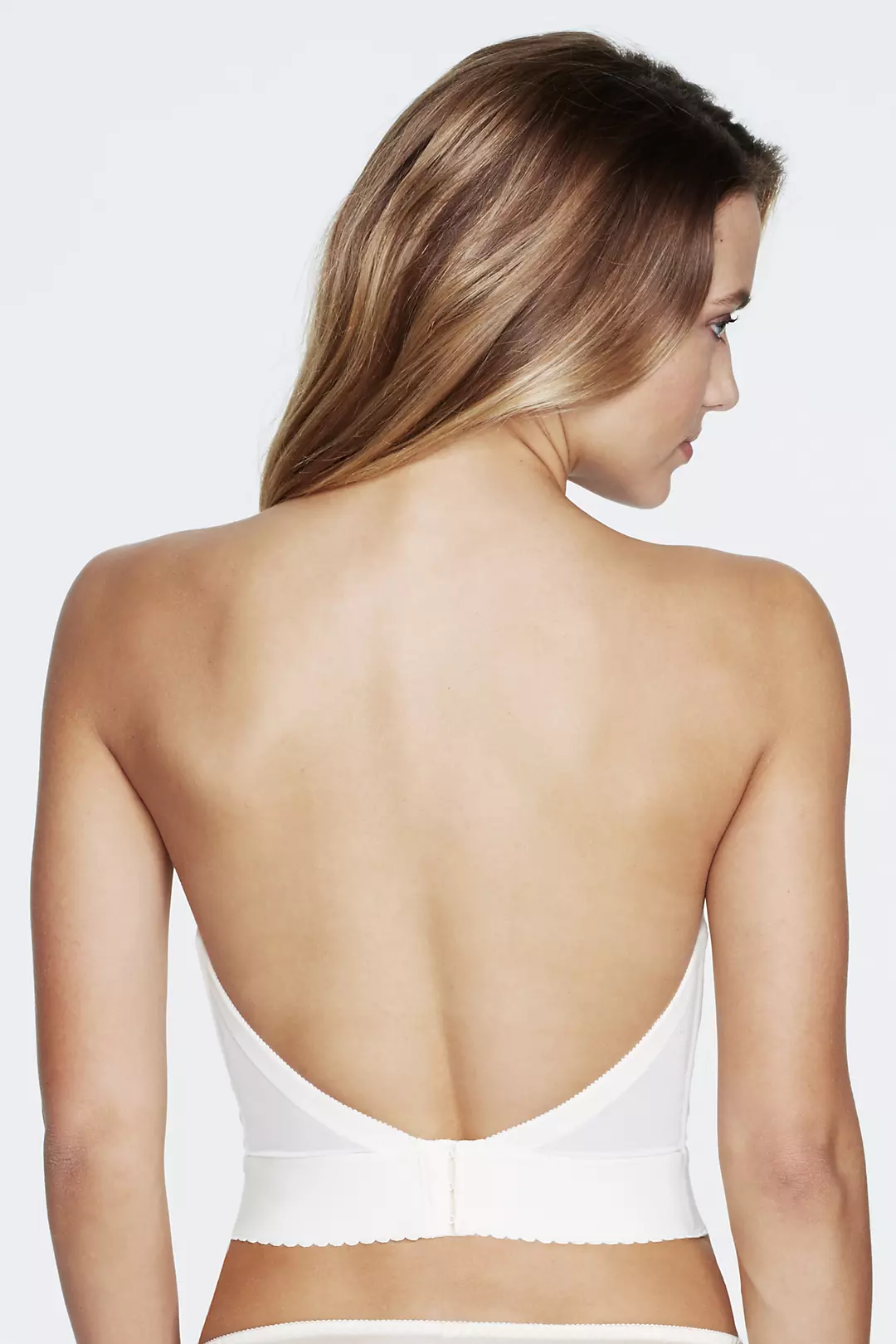 DOMINIQUE Lace Low Back Plunge Strapless Push Up Bustier Style, Color:  Ivory, Size: 34, Cup: B (7759-IVO-34B), Ivory, (34) B : :  Clothing, Shoes & Accessories