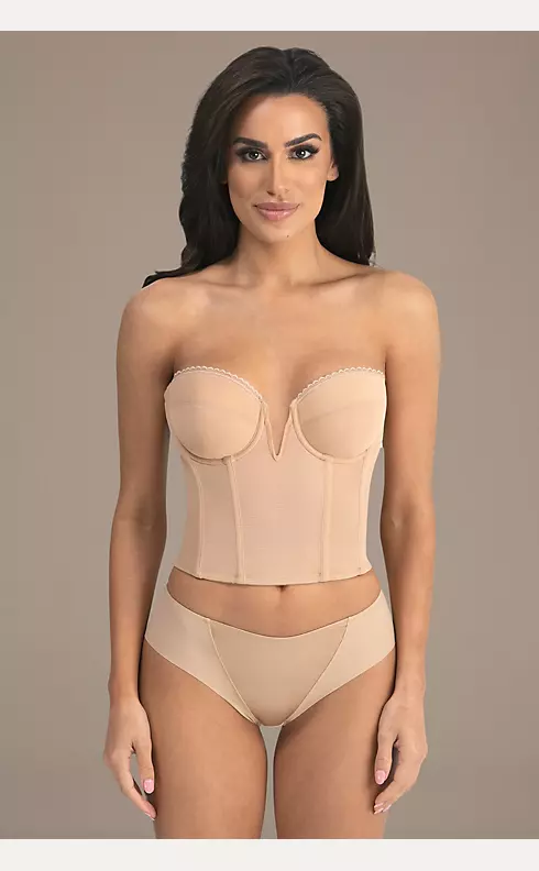 Dominique Valerie Backless Strapless Bustier Image 1
