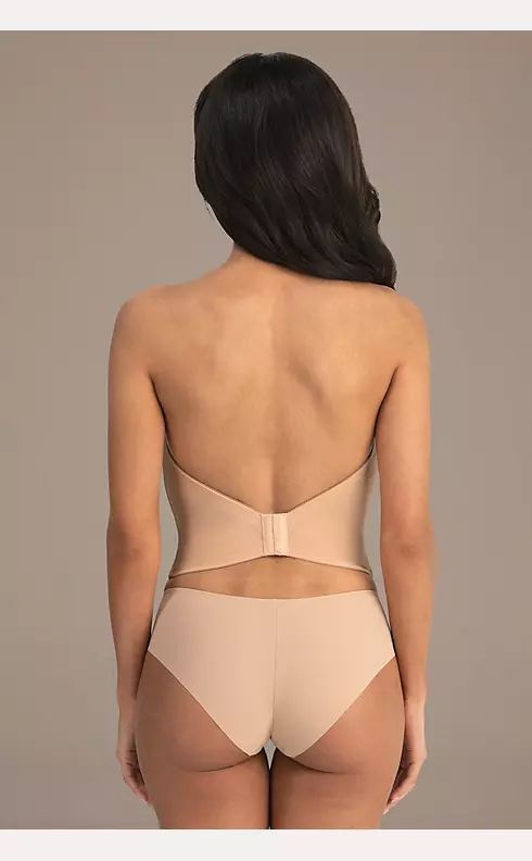 Tayler Backless Strapless Bustier Bra Nude 42F by Dominique