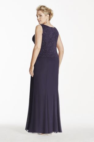 Glitter Jacket Dress David's Bridal