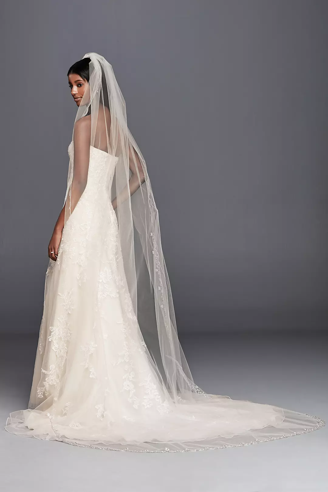 Rhinestone Beaded Fabric and Wedding Veils – TheBeadedDress