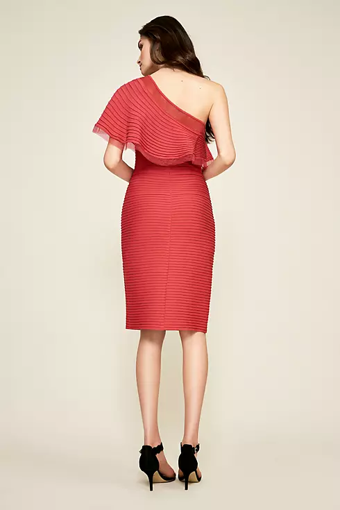 Addison One-Shoulder Pintuck Jersey Dress Image 2
