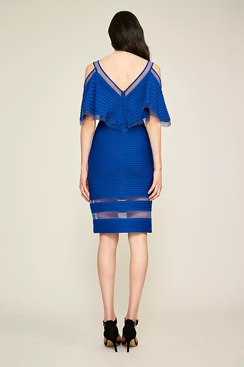 Maliah Cold Shoulder Pintuck Jersey Dress  Image 2
