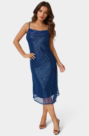 Floral Embroidered Midi Dress