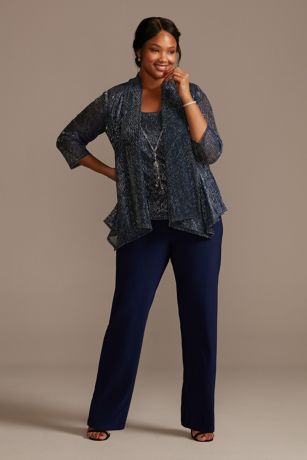 david's bridal women's pant suits