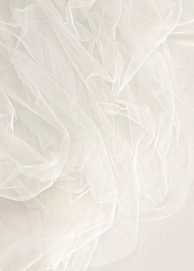 Two Tier Tulle Veil Image 4