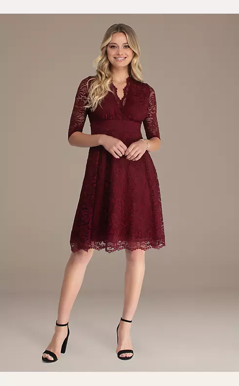 Mademoiselle Lace Cocktail Dress Image 1
