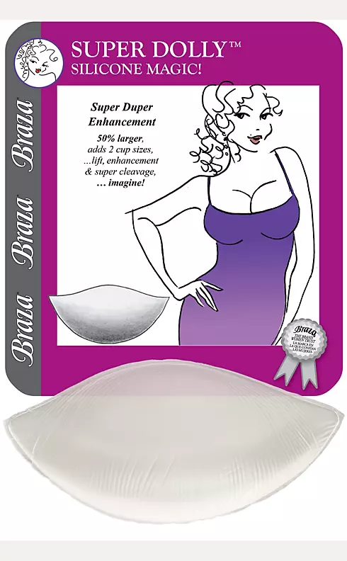 Braza Super Dolly Silicone Push-Up Pads
