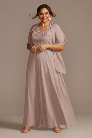 david's bridal plus size mother of the groom